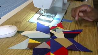 Crumbling Star Quilt Block 1 & 1a