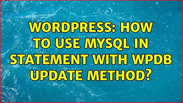 Wordpress: How to use mysql IN statement with wpdb update method?