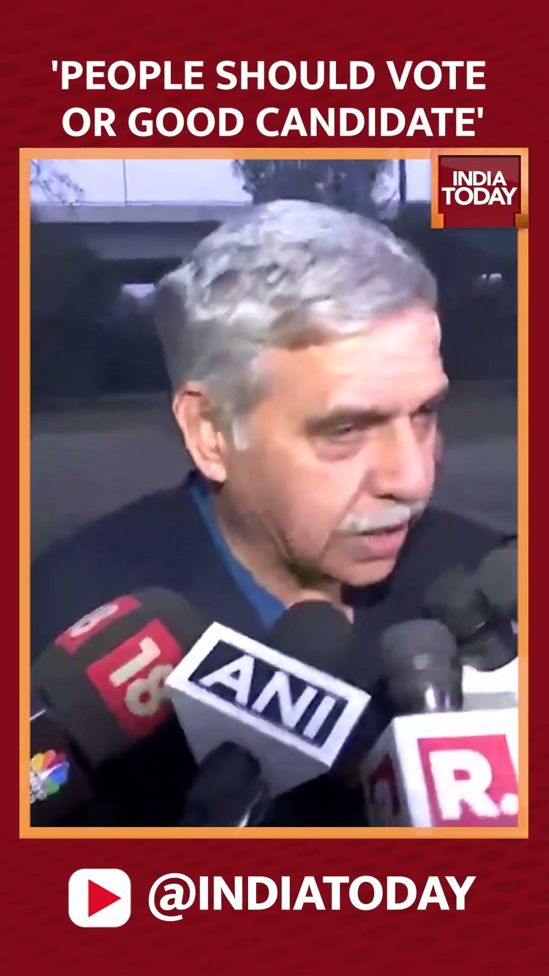Congress Leader Sandeep Dikshit Appeals People To Vote For Good Candidate | #shorts #delhipolls2025