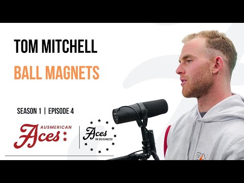 Aces in Business with Ball Magnets founder Tom Mitchell.