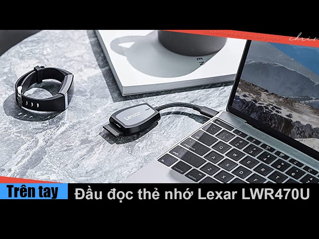 Trên tay đầu đọc cao cấp Lexar Professional USB C Dual Slot Reader   Đọc được cả thẻ UHS II