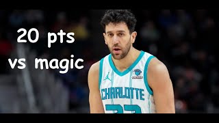 Vasilije Micic 20 Pts 1 Ast Charlotte Hornets vs Orlando Magic HIGHLIGHTS