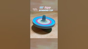 DIY Squid Game Spinning Top with Paper | How to make Paengi Chigi #diy #papertoy #squidgame2 #shorts