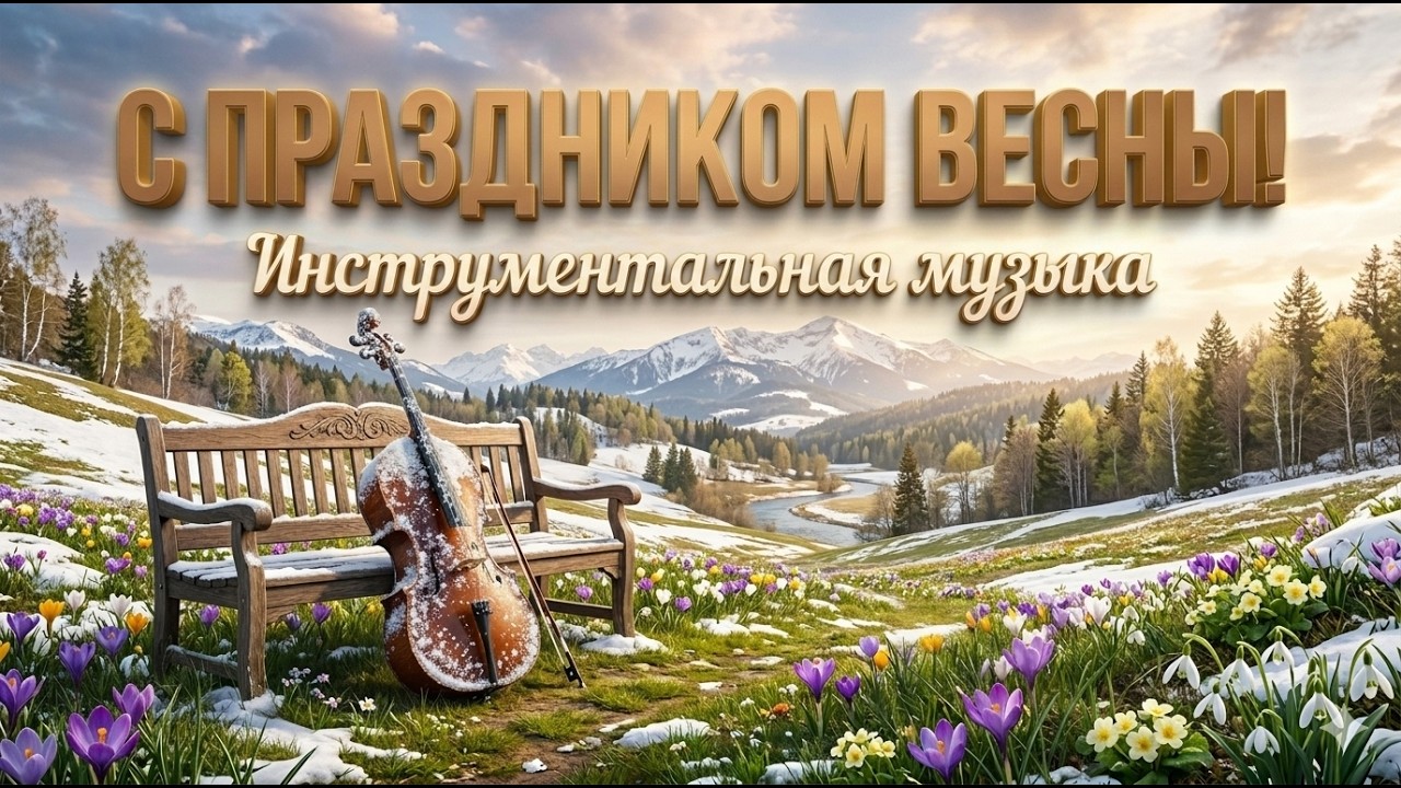 🌷Весна пришла. Музыка для души и отдыха | Инструментальный сборник🎼 