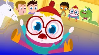 Humpty Dumpty Sat On A Wall | Nursery Rhymes | Children Song | Preebeez