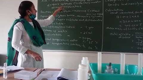 12TH SCIENCE (CHEMISTRY PRACTICAL) ENTHALPY OF DISSOLUTION