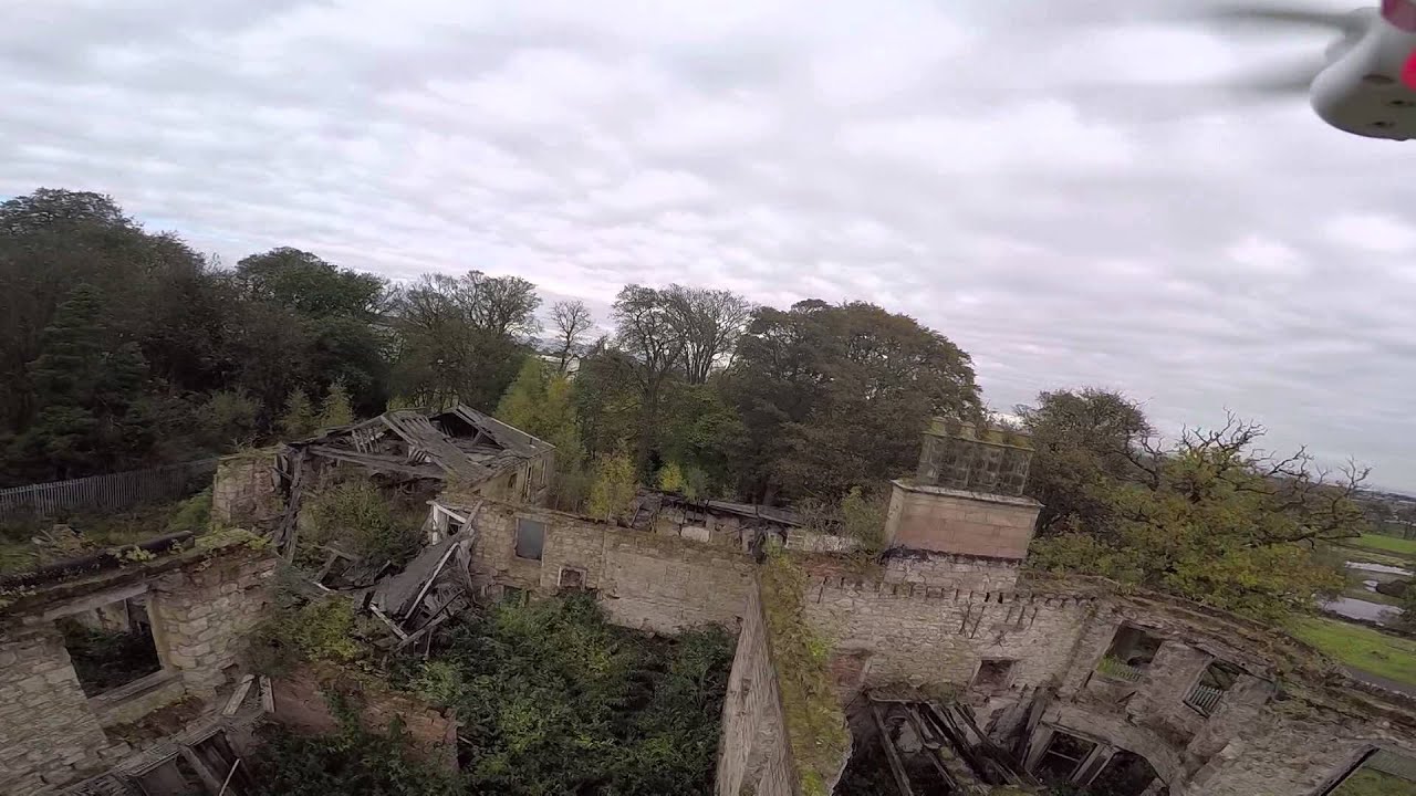 Aerial View of The Mansion, Larbert House and Country Estate YouTube