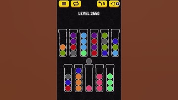 【Ball Sort Puzzle】Level.2550