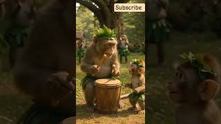 Jungle Vibes On Fire Baby Monkey Dance Daddy Drum Beat Stole The Show