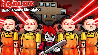 Roblox : Build Tower Simulator สร้างบ้านป้องกันซอมบี้ ด้วยป้อมปืนตุ๊กตาโกโกวา !!!