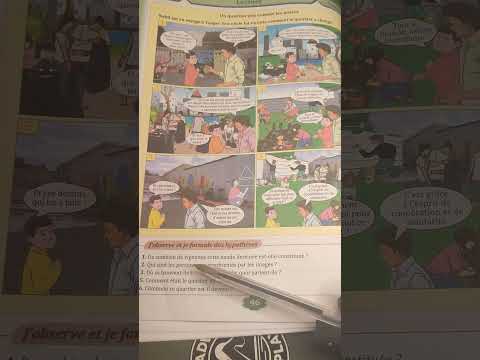 6ème année primaire parcours page 46, 47 activité: lecture