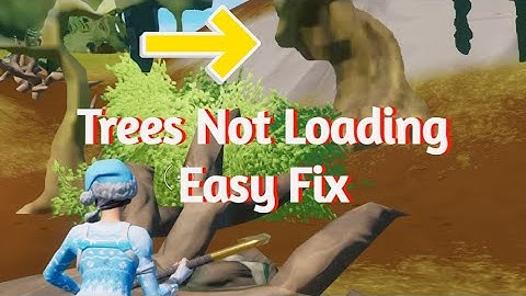 Fortnite performance mode chapter 3 trees not loading easy fix!