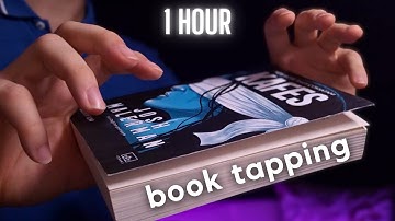 ASMR 1 HOUR of AMAZING FAST Tapping on BOOKS📕| NO TALKING