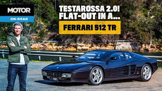 TESTAROSSA 2.0: We drive Ferrari's fantastic, flat-12 512 TR! | MOTOR screenshot 5