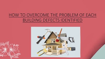 RAG 322 ENVIRONMENTAL SCIENCE 2 (BUILDING PATHOLOGY)