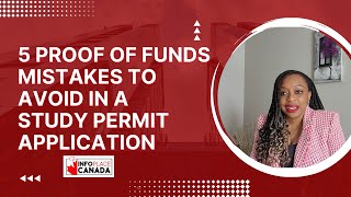 5 Common Mistakes to Avoid with your Proof of Funds  for Study Permit Application