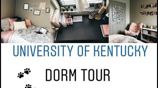 UNIVERSITY OF KENTUCKY COLLEGE DORM TOUR // 2 bedroom suite