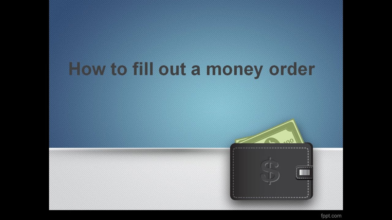 How To's Wiki 88: How To Fill Out A Money Order