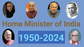 Home Minister of India|| গৃহমন্ত্রী|| 1950-2024 || #minister