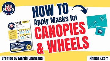 How to Apply Paint Masks on Canopies & Wheels