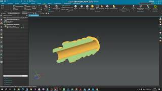 Сечение и выделение контура сечения в Siemens NX