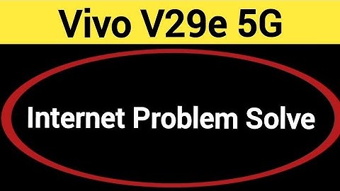 How to fix no network problem in Vivo V29E 5G, Vivo V29 Pro 5G, internet problem solve kaise karen