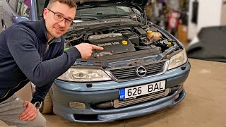 Opel Vectra B V6 Из 2.5L в 3.0L-TURBO от SAAB. Всё работает! Победа!