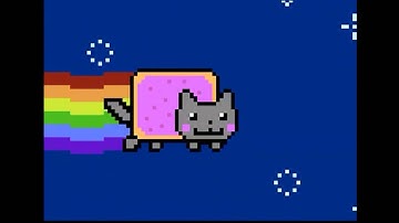 Nyan cat (atari 800 version)