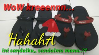 Modifikasi sandal jepit