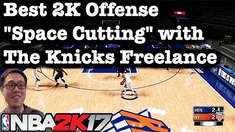 NBA 2K17 How to Tips : Best 2K17 Freelance Offense, How to cut off ball 2K17 tutorial #42