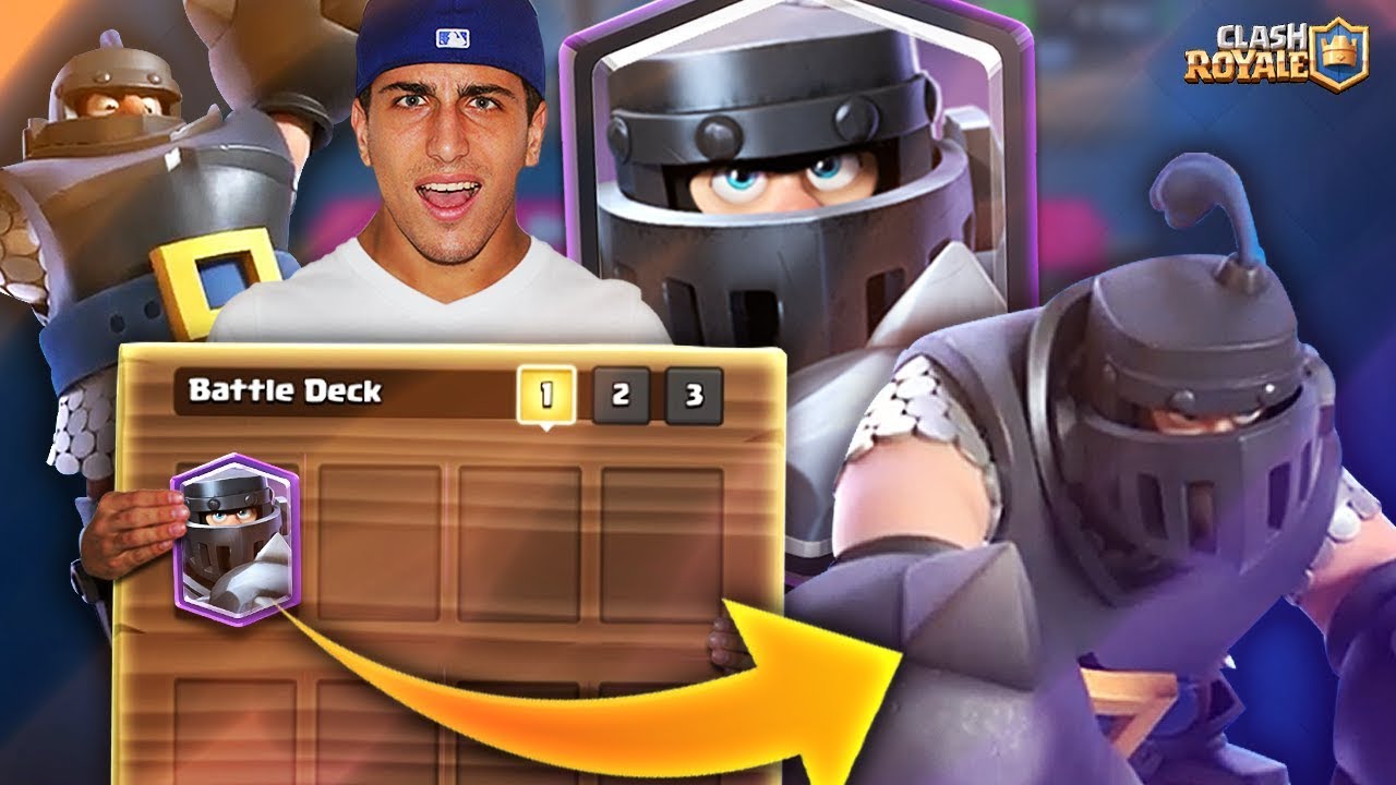 Uso SOLO il GRAN CAVALIERE e faccio 3 CORONE in LIVE! Clash Royale ITA ...