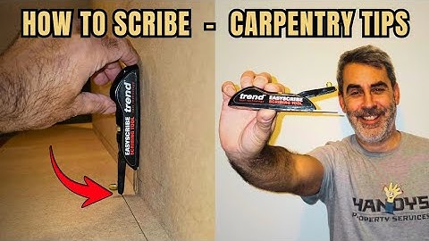 👉 Hoe je hout als een professional kunt aftekenen | DIY timmergids | Aftekenen met de Trend EasyS...