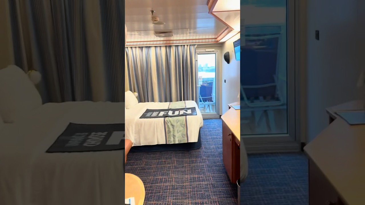 Carnival Splendor aft balcony cabin