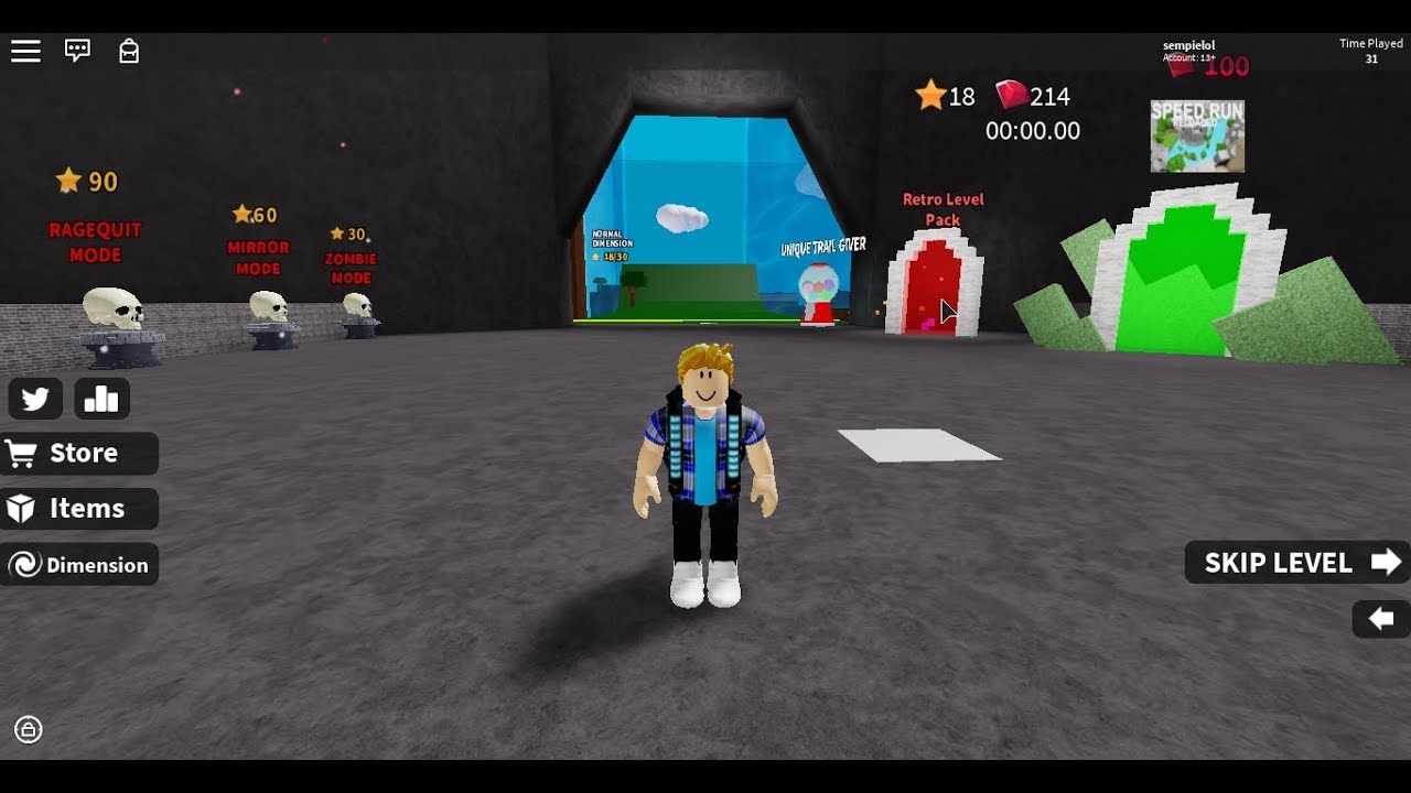 Roblox Speed Run 4 gameplay part 1 - YouTube