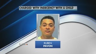 Man charged with exposing himself to children