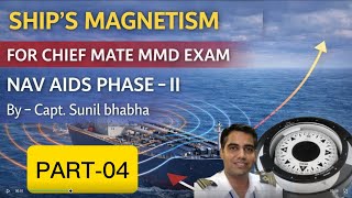 SHIP'S MAGNETISM, PART -04, NAV AIDS, PHASE -II, CHIEF MATE EXAM (MMD), Coefficient A screenshot 5