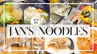 AED 89 THAI FOOD BUFFET IN DUBAI | Jans Noodles ♥ Dubai Travel Guide & Cost