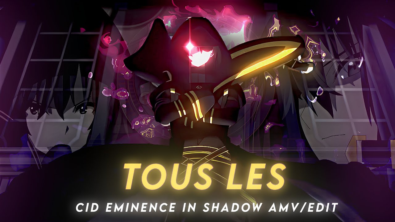 Tous les memes - Cid Eminence In Shadow [Edit/Amv] Alight Motion 4K ...