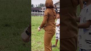 Beautiful Civil Servant After Playing Kites