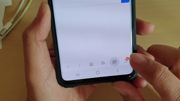 Galaxy S10 / S10+: How to View Internet Tabs As List / Cards