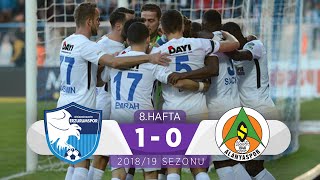 BB Erzurumspor (1-0) Aytemiz Alanyaspor | 8. Hafta - 2018/19