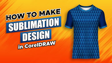 How To Create Sublimation Design in Coreldraw | Urdu/Hindi