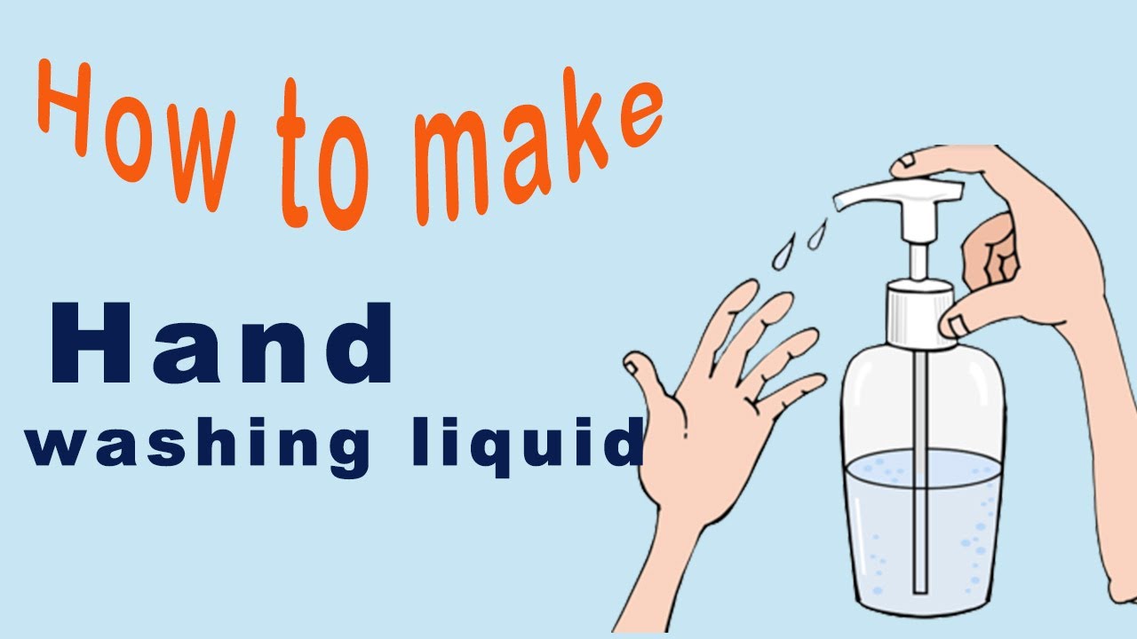How to make hand washing liquid? YouTube