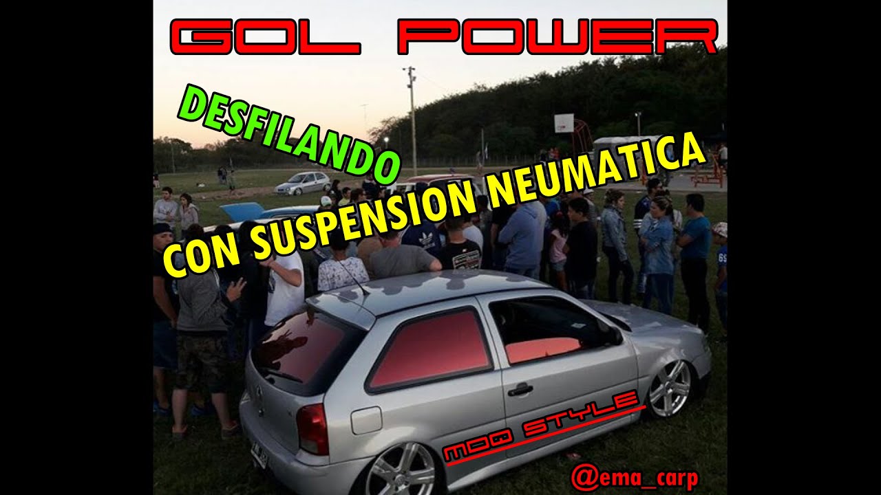 GOL POWER SUSPENSIÓN NEUMÁTICA CASTOR YouTube