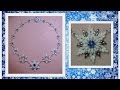 Frosted Feelings (beaded snowflakes) Beading Tutorial by HoneyBeads1 (with superduo beads)