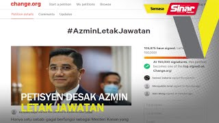 Petisyen azmin letak jawatan