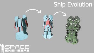 Space Engineers Ship Evolution (Destroyer)