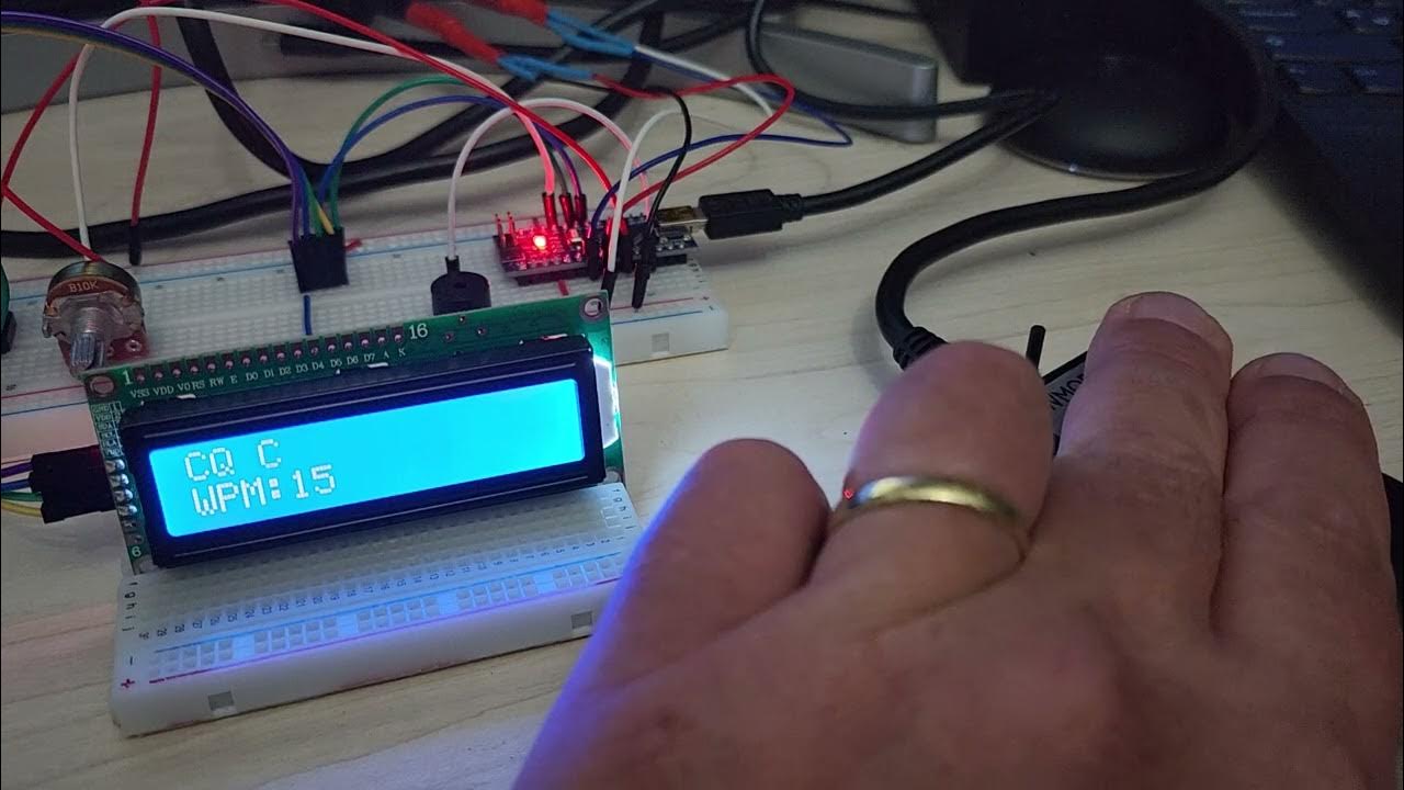 Arduino Morse code trainer - YouTube
