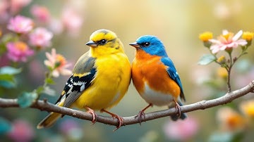 Relaxing Piano and Bird Sounds 🌿 Peaceful Forest Ambience for Reading & Work | 24 Hours Relaxing