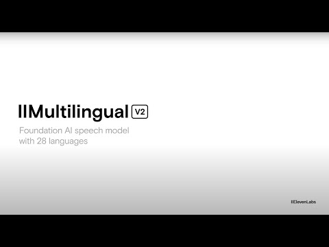 Eleven Multilingual v2 TTS Demo